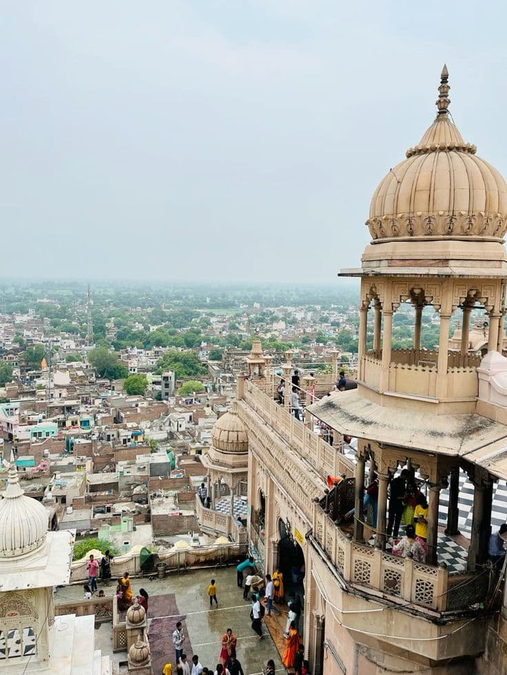 Barsana hilltop view