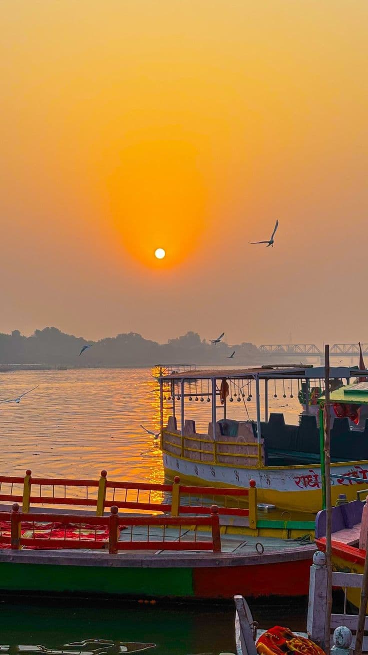 Yamuna sunset
